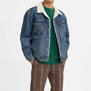 LEVI’s Denim Jacket with Sherpa Lining